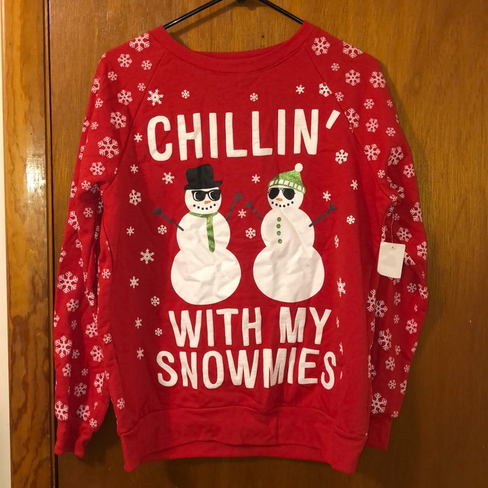 Graphic design holiday sweater